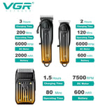 VGR V-644 3-in-1 Hair Clipper