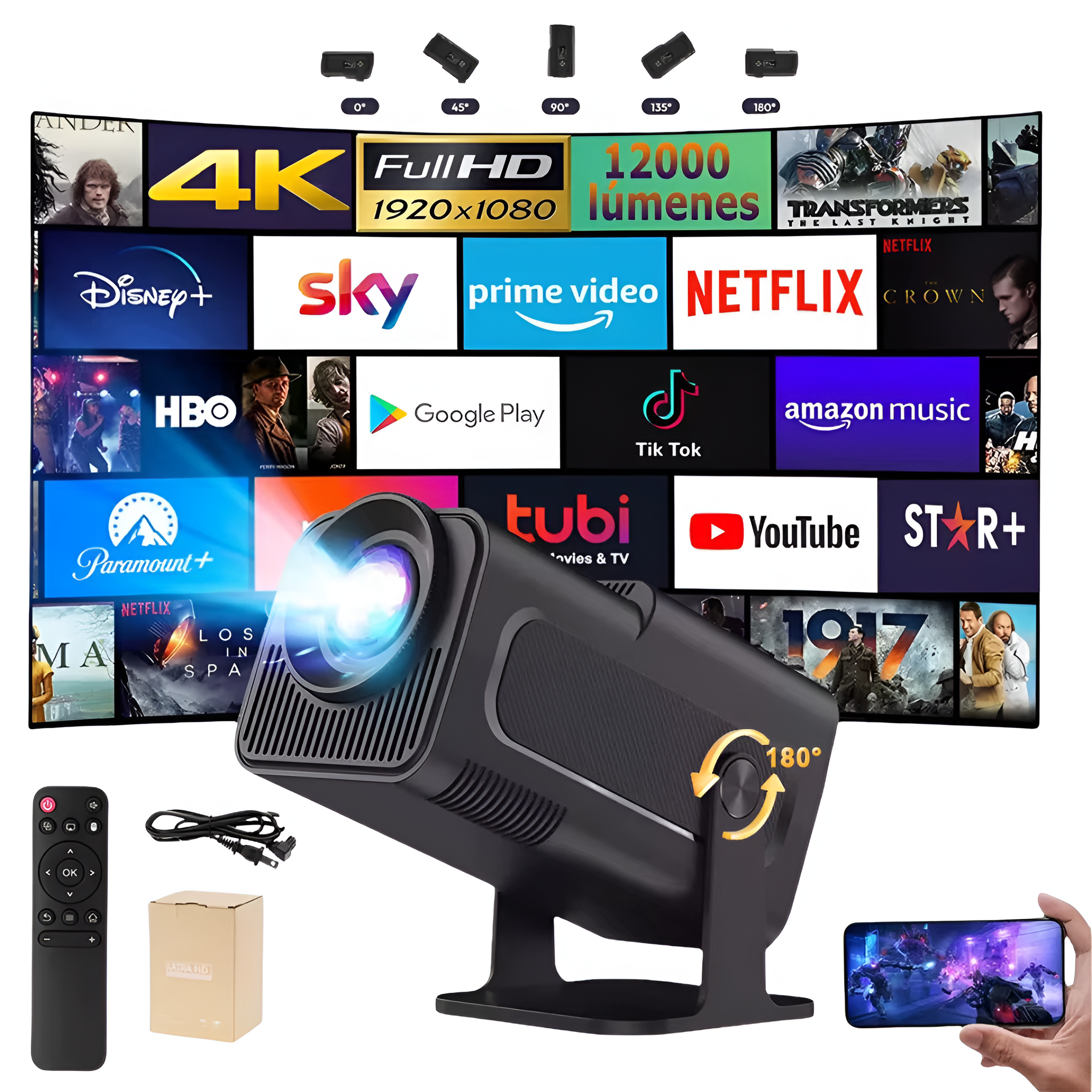 Smart Mini Projector-Hy320