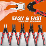 5-Piece Professional Pliers Set